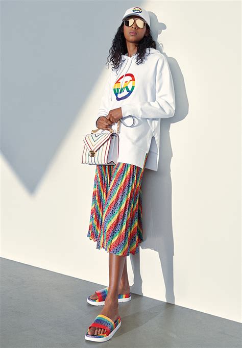 michael kors rainbow t shirt|michael kors stonewall.